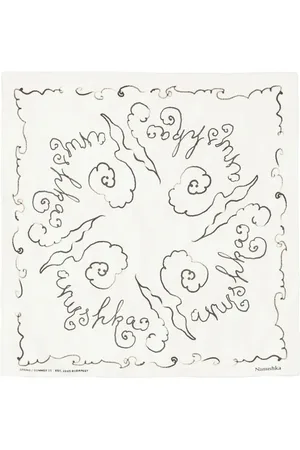 Nanushka écharpe à motif abstrait