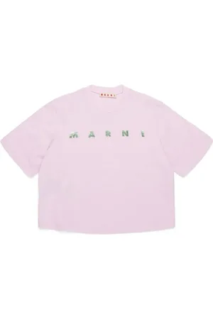 Marni T-shirt à logo imprimé