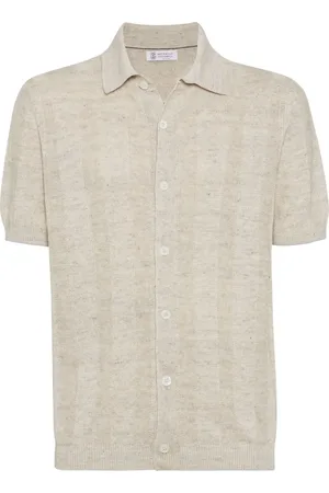 Brunello Cucinelli Chemise à manches courtes