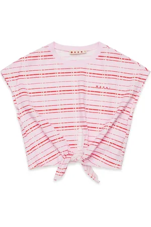 Marni T-shirt à carreaux
