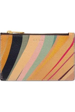 Paul Smith Porte-monnaie Swirl à fermeture zippée