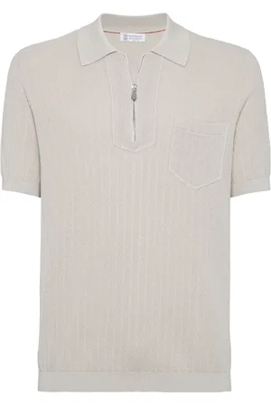 Brunello Cucinelli Polo en maille