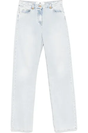 Elisabetta Franchi Jean ample à logo