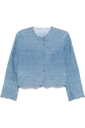 ERMANNO SCERVINO Veste à fleurs brodées