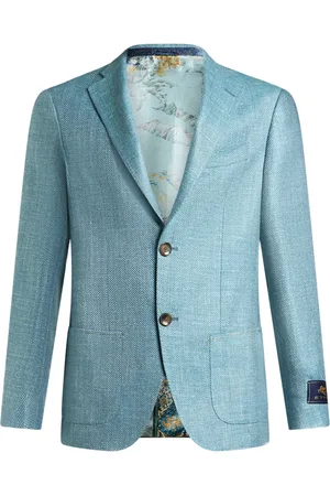 Etro Blazer à patch logo