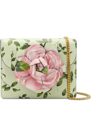 Oscar de la Renta Sac à bandoulière à détail de fleur