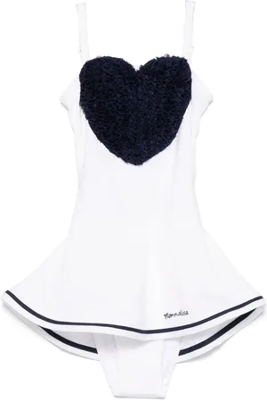 MONNALISA Maillot de bain à appliqué cœur