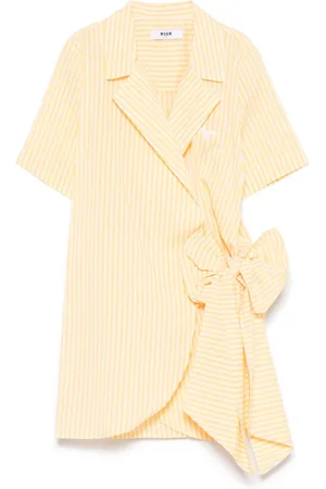 Msgm Robe en popeline