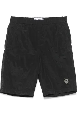 Stone Island Short à effet froissé