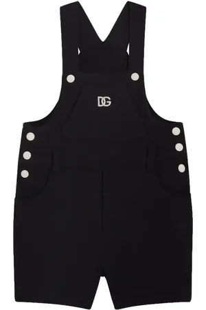 Dolce & Gabbana Salopette à logo brodé