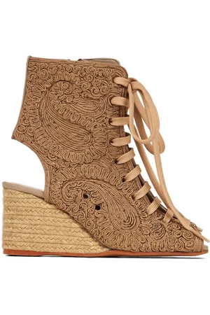 Etro Bottines à motif cachemire