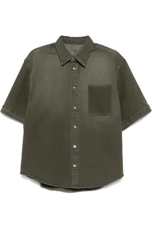CROQUIS Chemise à ourlet incurvé