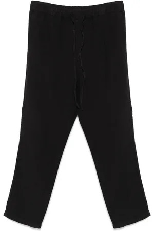 120% Lino Pantalon à coupe fuselée