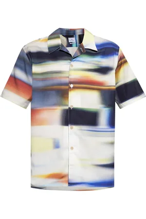 Paul Smith Chemise à imprimé Motion Blur