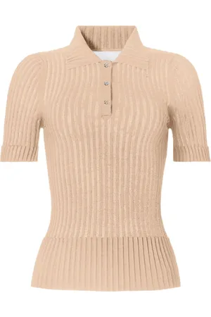 GENNY Polo en maille à design nervuré