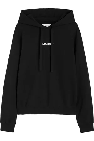 Jil Sander Hoodie à logo imprimé