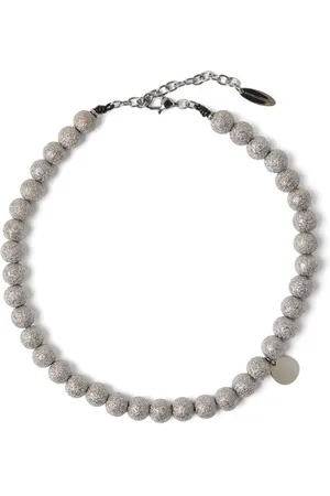 Brunello Cucinelli Collier ras-du-cou serti de perles