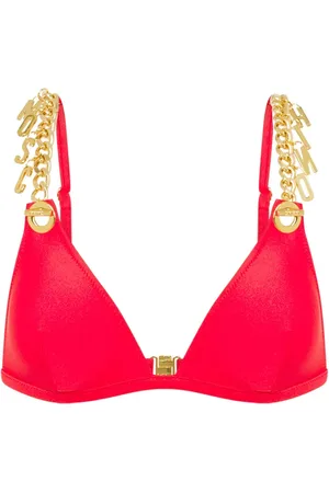 Moschino Haut de bikini à détail de chaîne