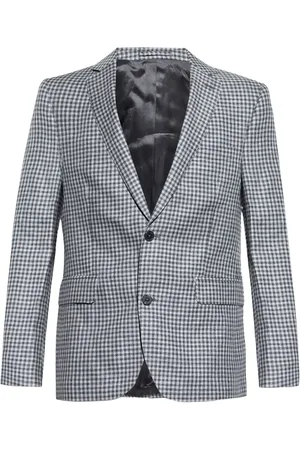 OFFICINE GENERALE Blazer à carreaux