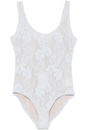 ZIMMERMANN Body en dentelle à encolure arrondie