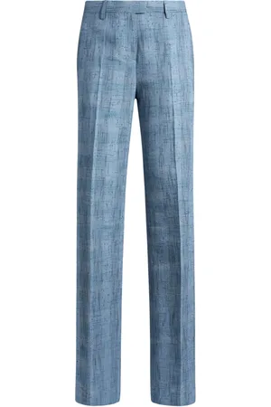 Etro Pantalon en tissu flammé