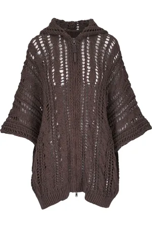 Brunello Cucinelli Cardigan en maille ajouré