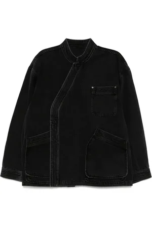 CROQUIS Veste en jean à col montant