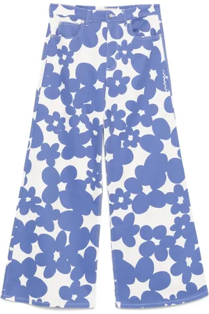 Marni Pantalon à fleurs