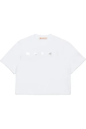 Marni T-shirt à logo imprimé