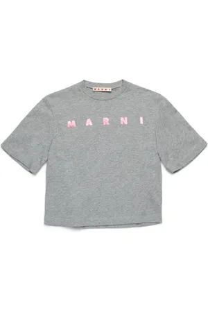 Marni T-shirt à logo imprimé