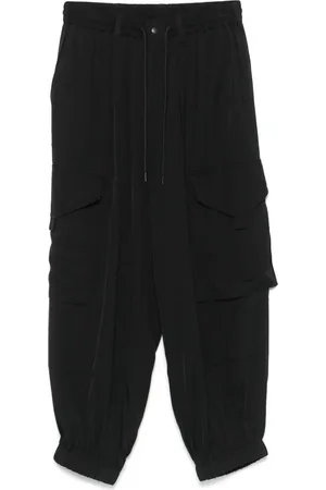 Y-3 Pantalon fuselé à poches cargo