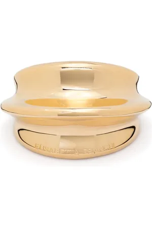 Elisabetta Franchi Bracelet à logo gravé