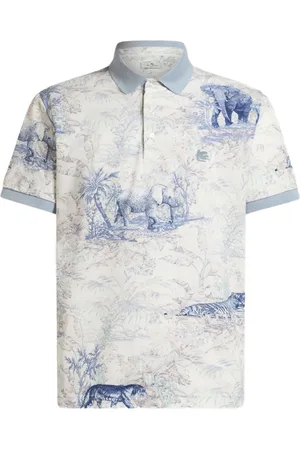 Etro Polo à imprimé Safari