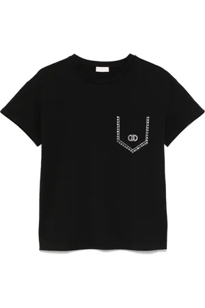 Liu Jo T-shirt à détail de miroir