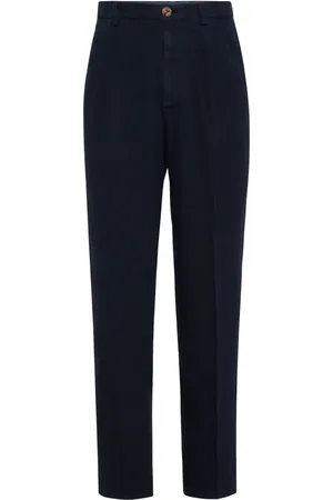 Brunello Cucinelli Pantalon droit à plis