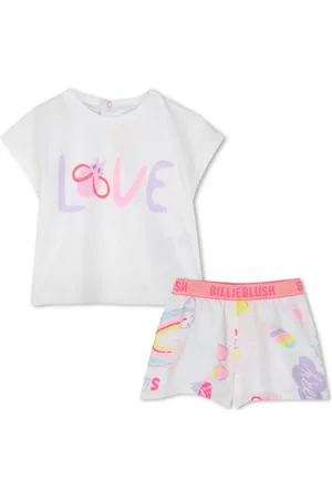 Billieblush Ensemble short-haut à imprimé graphique