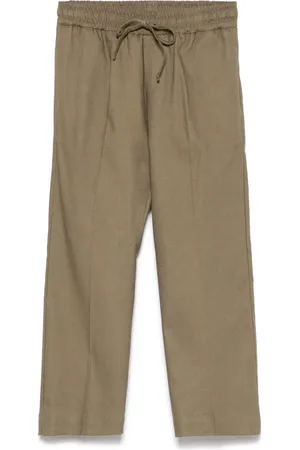 Paolo Pecora Pantalon à lien de resserrage