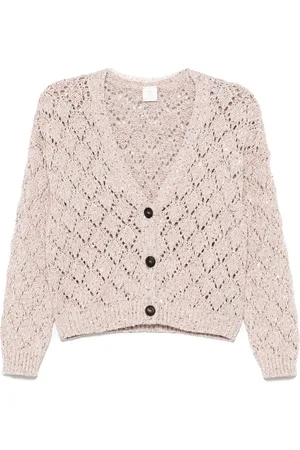 ELEVENTY Cardigan en maille ajouré