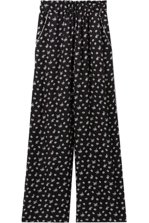 Claudie Pierlot Pantalon palazzo à fleurs