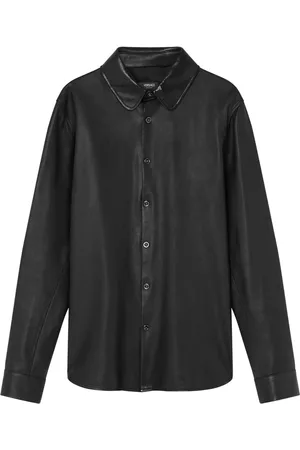 VERSACE Chemise en cuir