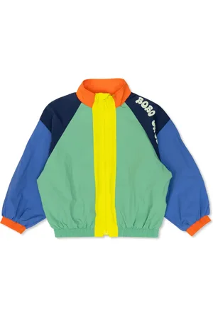 Bobo Choses Veste Wavy à design colour block