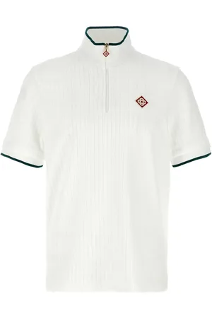 Casablanca T-shirt en velours à design nervuré