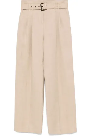 ELEVENTY Pantalon palazzo en lin