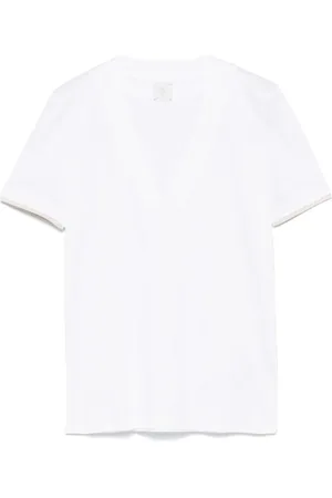 ELEVENTY T-shirt à bords contrastants