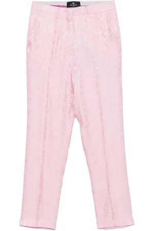 Etro Pantalon à motif en jacquard