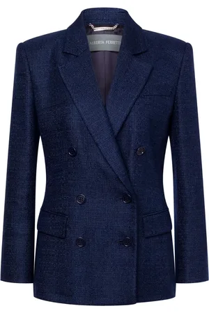 Alberta Ferretti Blazer à boutonnière croisée