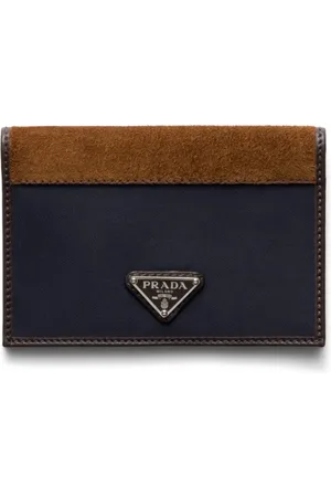 Prada Porte-cartes à logo triangulaire