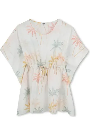 Chloé Robe à imprimé Palm Grove