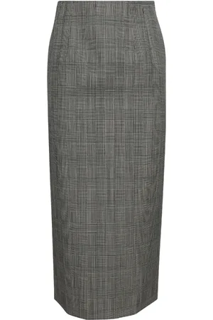 WARDROBE.NYC Jupe mi-longue Contour