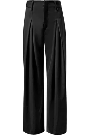 Alejandra Alonso Rojas Pantalon palazzo en laine
